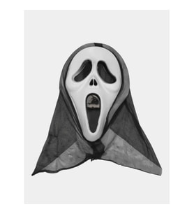 Periboia Kapşonlu Çığlık Maskesi Scream Maskesi 33x21 cm (Çok Renkli)