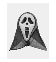 Periboia Kapşonlu Çığlık Maskesi Scream Maskesi 33x21 cm (Çok Renkli)
