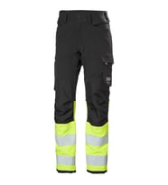 Alna 4X HH Connect Class 1 Yüksek Görünürlüklü İş Pantolonu 77340 C52-369-Reflektörlü Sarı (Hi-Vis Yellow)