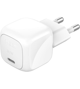 Belkin Boostcharge Power Adaptör Usb-C Compact 30 Watt Wca008Kqwh (Çok Renkli)