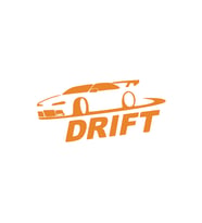 Drit Araba Sticker17x17 Cm Turuncu