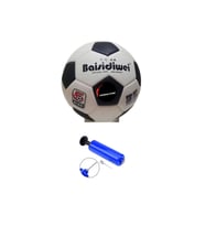 Dikişli Futbol Topu A Kalite Tüm Sahalara Uygun Şişirme Pompası