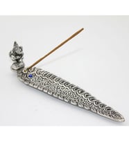 Metal Kayık Ganeşa Tütsülük Model 4