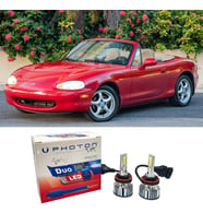 Mazda MX5 Led Xenon Uzun + Kısa Far Ampulü H4 Duo Yeni Seri Beyaz
