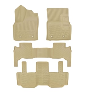 Rizline Toyota Land Cruiser J300 2021-2024 İle Uyumlu 3D Havuzlu Paspas Bej