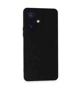 Vivo Y27 Kılıf Nano içi Kadife Silikon - Siyah