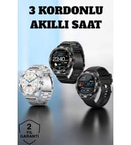 Mey İthalat® Akıllı Saat Arama Cevaplayan Titreşim Özelliğiyle Bildirim Görebilen