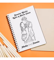 Anneler Günü Tasarımlı Defter Kişiye Özel