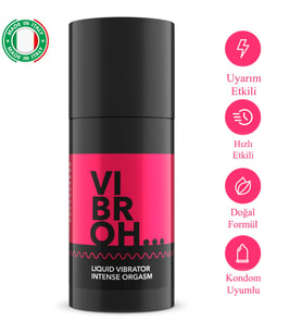 İntimateline Vibroh Liquid Vibrator İntense Orgasm15 ml Krem