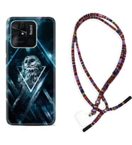 Xiaomi Poco X3 Pro M4 Pro X4 Pro C40 10C Kılıf Boyun Asklı Rasta Silikon Old Owl 1649