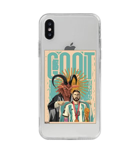 Iphone Xsmax Uyumlu Lionel Messi Desenli Şeffaf Telefon Kılıfı