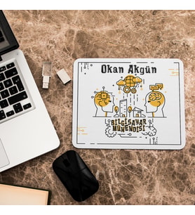 Bilgisayar Mühendislerine Özel Tasarımlı Hediye Mousepad Mouse Pad - Fare Altlığı (Karışık)