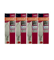 Osram 4,9W (40W) 6400K (Beyaz Işık) E14 Duylu Led Ampul (4 Adet)