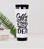 BK Gift Coffee Tasarımlı Çelik Termos Bardak-21