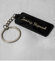 Kişiye Özel Isimli Pleksi Anahtarlık - Çift Taraflı (6X2 CM) Isme Özel Anahtarlık