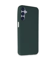 Samsung Galaxy M15 Kılıf First Silikon - Koyu Yeşil