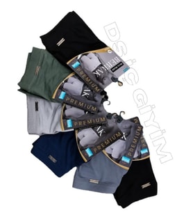 BERRAK 4434 ERKEK ÇOK RENKLİ LİKRALI MİCRO MODAL BOXER 6 ADET