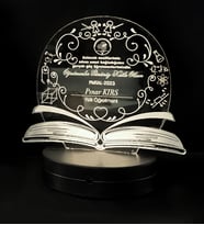 Fizik Öğretmenine Özel 3d Gece Lambası Hediyelik (Beyaz)