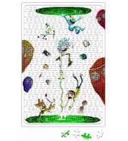 Rick e Morty Puzzle 240 Parça Yapboz