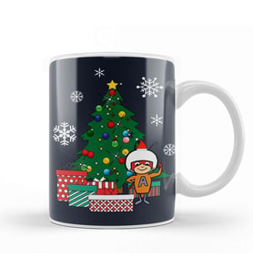 Atom Ant Around The Christmas Tree Kupa Bardak Porselen