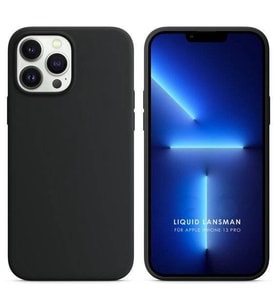 Apple iPhone 13 Pro 6.1'' Liquit Lansman Silikon Siyah