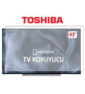 Toshiba 43LV3563DT TV EKRAN KORUYUCU - Toshiba 43" inç 109 Ekran TV Ekran Koruyucu