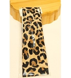 Monalisa Home Lüks Leopar Desenli Gösterişli Elastik Saç Bandana