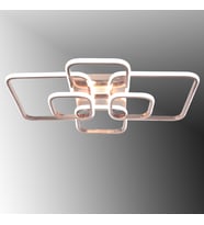 TT500-6-FSR TT Aydınlatma Fransız Sarı Kaplama Plofonyer 6 lı Led Avize (Beyaz)