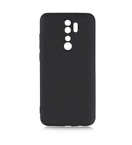 Xiaomi Redmi Note 8 Pro Kılıf Özel Orijinal Lansman Serisi, İçi Kadife, Pürüzsüz Yumuşak ve Mat TPU Silikon (Siyah)