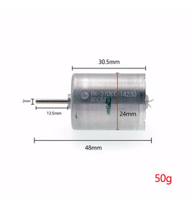 6-30V Dc Motor Rk-370Cc-14230 Mabuchi 20700Rpm 30V, 8500Rpm 12V Karbon Fırça Yüksek Tork Düşük Ses