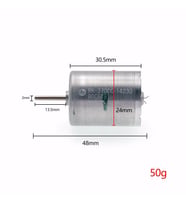 6-30V Dc Motor Rk-370Cc-14230 Mabuchi 20700Rpm 30V, 8500Rpm 12V Karbon Fırça Yüksek Tork Düşük Ses