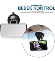 TransForMacion BabyPoint Ayarlanabilir Bebek Kontrol Aynası 428863 (Standart)