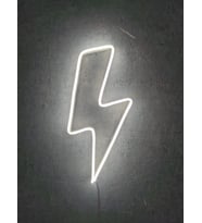 Şimşek Neon Led Dekoratif Aydınlatma ve Gece Lambası