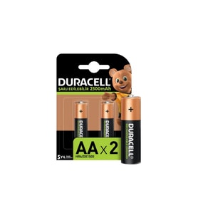Duracell 2500 Mah 2li Şarjlı Kalem Pil Şarj Edilebilir Pil