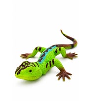 Squishy Kertenkele Figürü Yumuşak Uzayan Sürüngen Stres Oyuncağı
