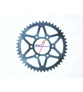 Hyosung Gv250 Arka Dişli 520-42T İç 74 Mm 6 Delikli Ind Öm