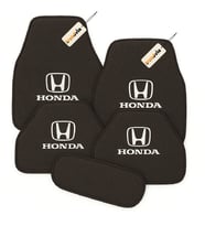 Honda Logolu 5’li Oto Halı Paspas Seti – Kaymaz, Suya Dayanıklı, Aracınıza Özel Premium Görünüm (Antrasit)