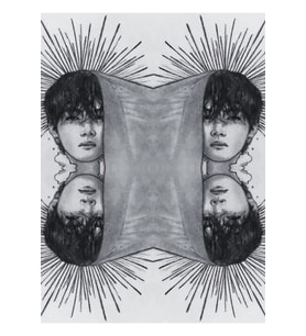 Güneşin Tanrısı / Taehyung Tablo Ahşap Poster Dekoratif Kod1582