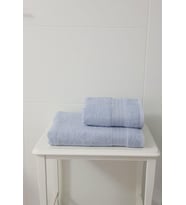 %100 Pamuk Havlu 2 li Set ( 1 Adet 70X140 Banyo Havlusu + 1 Adet 50X90 El Yüz Havlusu) (Açık Gri)