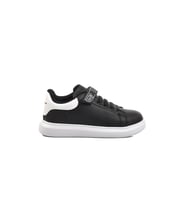 Walkway 150 F Cırtlı Siyah Beyaz Unisex Çocuk Spor Ayakkabı (Siyah - Beyaz)