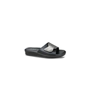 Ceyo 9984-7 Siyah Hallux-Valgus (Kemik Çıkıntısı) Destekli Özel Kadın Terlik