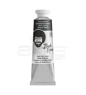 Bob Ross Yağlı Boya Çiçek Serisi 37ml-6707 Ivory Black