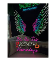 Yazılı ve Şekilli Neon Tabela