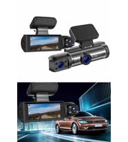 Northcity Araç İçi Full HD Kamera Ön ve Arka Kamera 1296P Şarj Edilebilir
