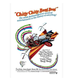 Chitty Chitty Bang Bang (1968) Tablo Ahşap Poster Dekoratif