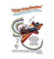 Chitty Chitty Bang Bang (1968) Tablo Ahşap Poster Dekoratif