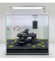 3D PETG Akvaryum Siyah Kaya Taş Dekoru Batabilen Süs KP3D204102