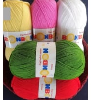 Bonbon ve opal lif ipi 5 adet