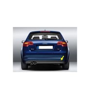 Audi A3 2009-2013 Uyumlu Arka tampon Çeki Demiri Kapağı