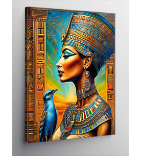 Kanvas Tablo Mısır Kraliçesi Nefertiti